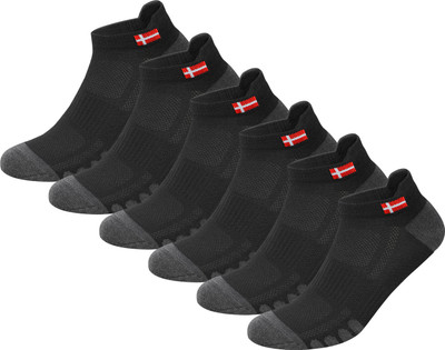 Swagr Men Solid Ankle Length(Pack of 6)