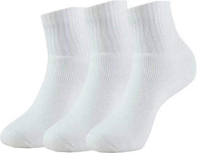 XOALT Unisex Solid Mid-Calf/Crew(Pack of 3)