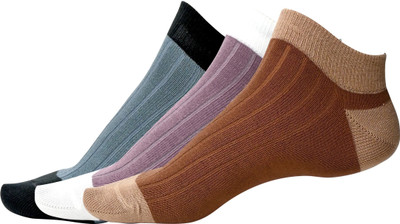 Cozyana Men Self Design Low Cut, Ankle Length(Pack of 3)