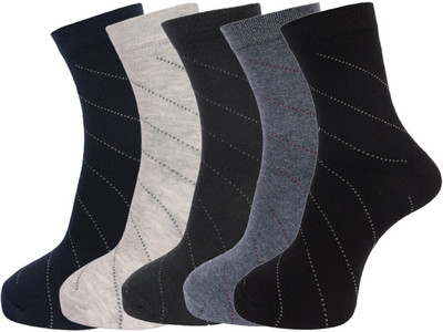 Dollar Men Printed Calf Length(Pack of 5)