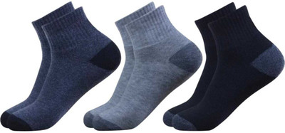 Rozy collection Rozy Men Ankle Length(Pack of 3)