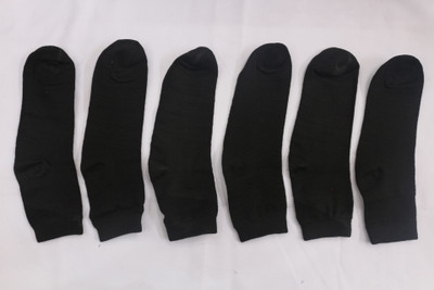Uptakers Men Solid Ankle Length(Pack of 12)