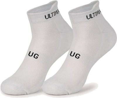 ULTIMATE GOAL Men Solid Ankle Length(Pack of 2)