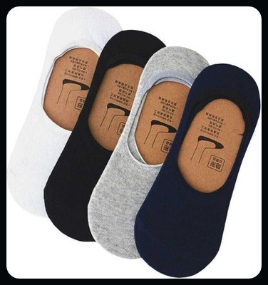 Creeknest Women Solid Ankle Length, Low Cut, Peds/Footie/No-Show(Pack of 4)