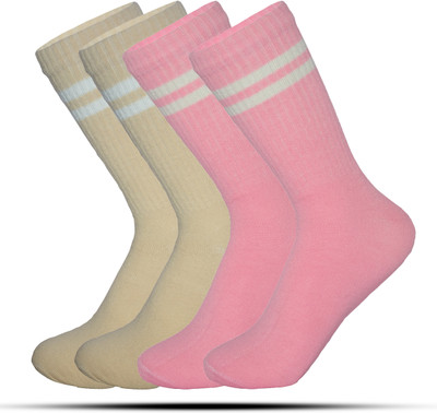 DREAMX Unisex Solid Ankle Length(Pack of 2)