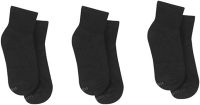 PITARA Men & Women Solid, Self Design Ankle Length(Pack of 3)