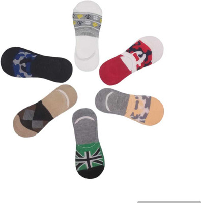 diljay Men & Women Printed Ankle Length(Pack of 6)