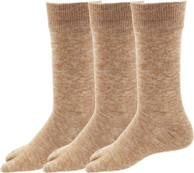 VAPINDIA Women Solid Mid-Calf/Crew(Pack of 3)