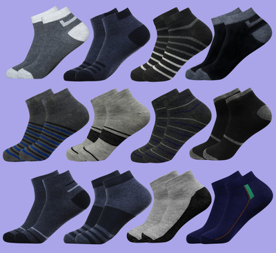 krijo Men Ankle Length(Pack of 12)