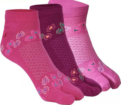 Cavenders Women Printed, Self Design Ankle Length(Pack of 3)