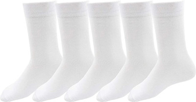 VAPINDIA Unisex Solid Calf Length(Pack of 5)