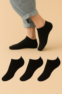 NanoX Men Self Design Ankle Length, Peds/Footie/No-Show(Pack of 4)