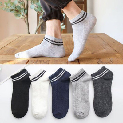 Fighter Men Solid Ankle Length(Pack of 5)