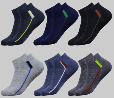 lovely london Men Ankle Length(Pack of 6)