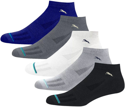 Whippet Men & Women Solid, Self Design Ankle Length(Pack of 5)