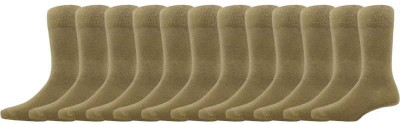 Akeet Trend Men Solid Calf Length(Pack of 12)