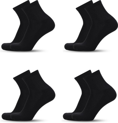 ANCHOR Men Solid Ankle Length(Pack of 4)