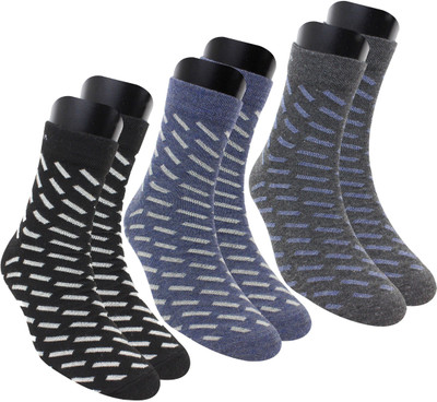 Neska Moda Men & Women Printed Ankle Length(Pack of 3)