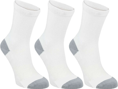Broova Men Solid Mid-Calf/Crew, Calf Length(Pack of 3)