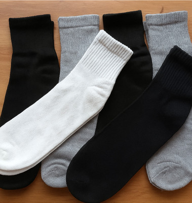 FeetMotion Men & Women Solid Ankle Length(Pack of 6)