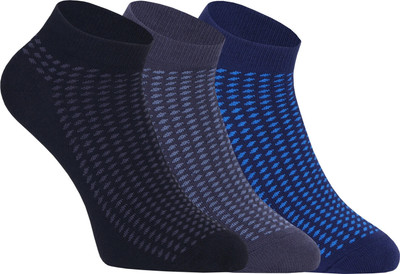 Soxbae Men Polka Print Ankle Length(Pack of 3)