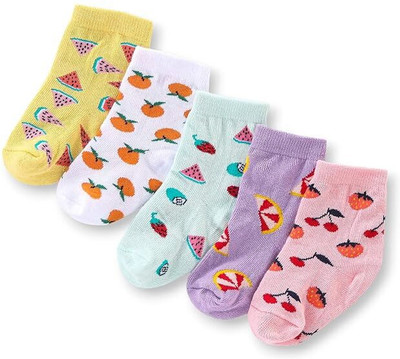 Boldbloom Baby Boys & Baby Girls Printed Ankle Length(Pack of 5)