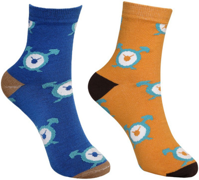 KESHAV SRUSHTI Men & Women Graphic Print Ankle Length(Pack of 2)