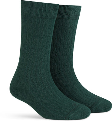 Dynamocks Men & Women Solid Mid-Calf/Crew
