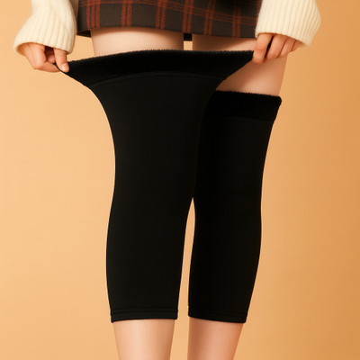 NanoX Men & Women Solid Knee High