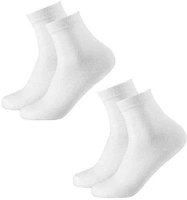 Aiden's Collection Men Solid Ankle Length(Pack of 2)