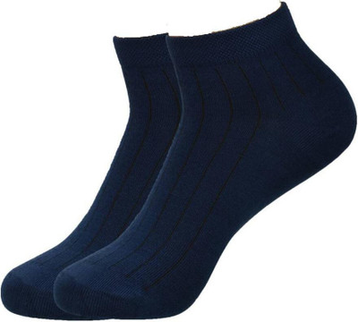 VESTURA Men & Women Solid, Self Design Ankle Length, Calf Length, Over the Knee, Peds/Footie/No-Show(Pack of 2)