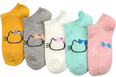 Sting Bee Women Low Cut(Pack of 5)