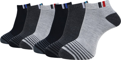 Dollar Men Self Design Ankle Length(Pack of 6)