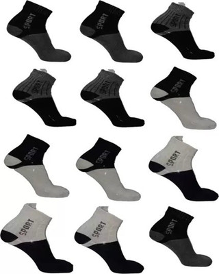 Cavendres Men Self Design Ankle Length(Pack of 10)