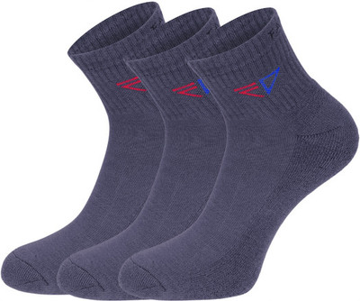 FABdon Men Solid Mid-Calf/Crew(Pack of 3)
