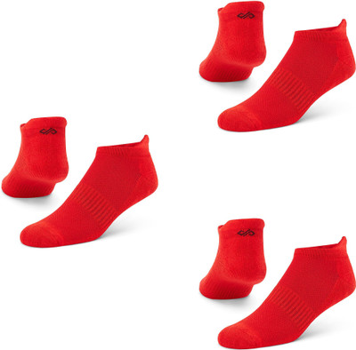 Dynamocks Men Solid Ankle Length(Pack of 3)
