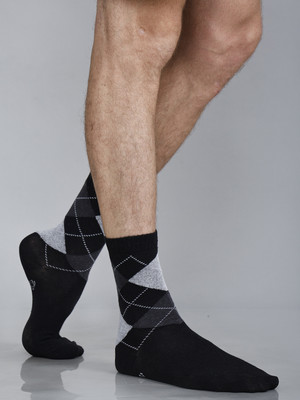 Dollar Men Self Design Calf Length(Pack of 4)