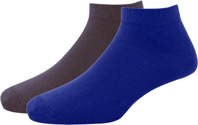 XOALT Unisex Solid Ankle Length(Pack of 2)