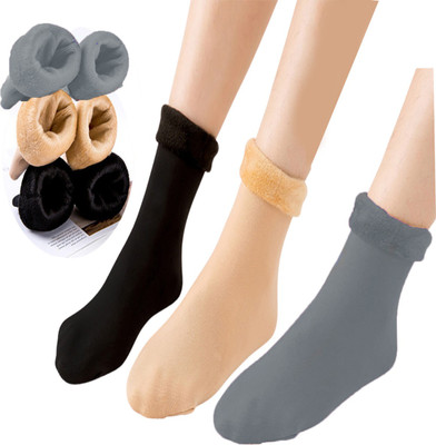 TRUE INDIAN Women Solid Ankle Length(Pack of 3)