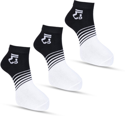 JD DASSSON Men Solid Ankle Length(Pack of 3)