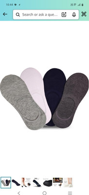 GFH Unisex Solid Ankle Length, Peds/Footie/No-Show, Low Cut(Pack of 4)