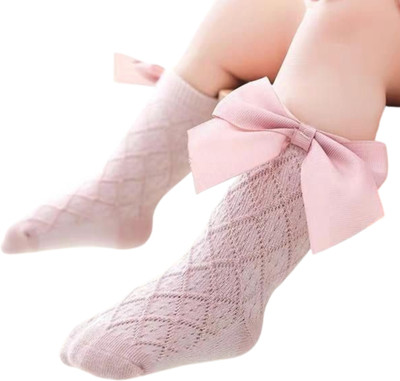 Neska Moda Baby Girls Solid Ankle Length