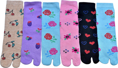 SOXSTER Women Solid Ankle Length(Pack of 6)