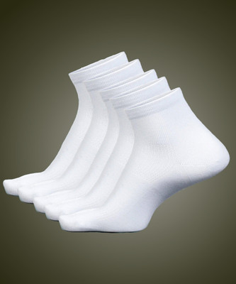 Gudhainiya Fashions Men & Women Solid Ankle Length(Pack of 5)