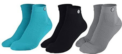 KUE Unisex Self Design Ankle Length(Pack of 3)