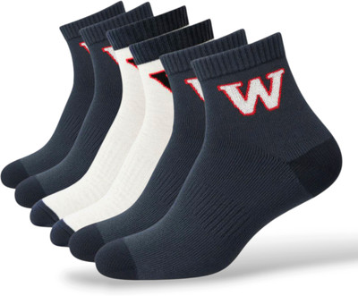 WevexA Men Self Design Ankle Length(Pack of 3)