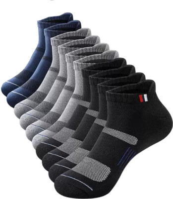 Whippet Men & Women Self Design Ankle Length(Pack of 5)