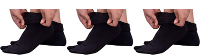 Eshopable Women Solid Ankle Length(Pack of 3)