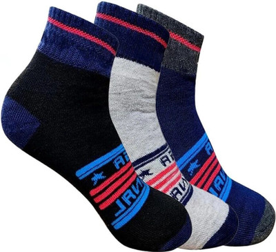 LABOLIA Men & Women Solid, Striped Ankle Length, Mid-Calf/Crew