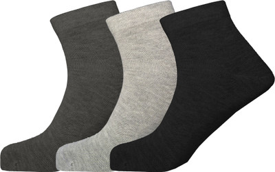 Lux Nitro Men Solid Ankle Length(Pack of 3)